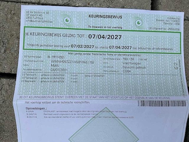 2001 man - met laadkraan - afbeelding 14 van  27