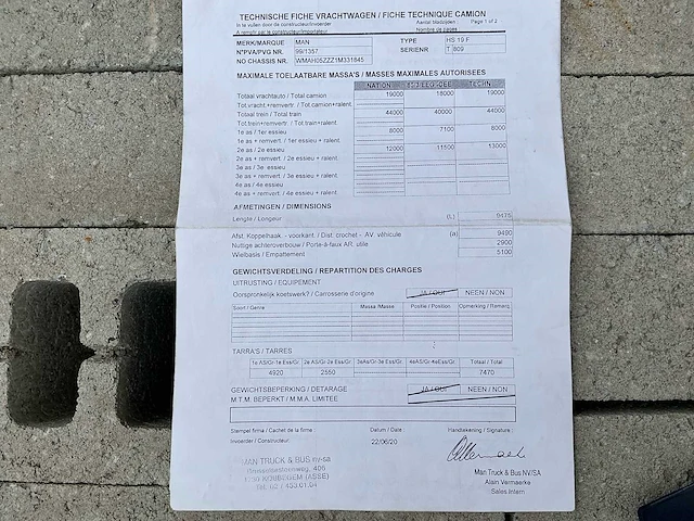 2001 man - met laadkraan - afbeelding 19 van  27