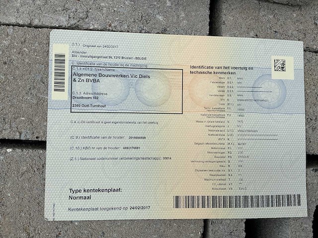 2001 man - met laadkraan - afbeelding 15 van  27