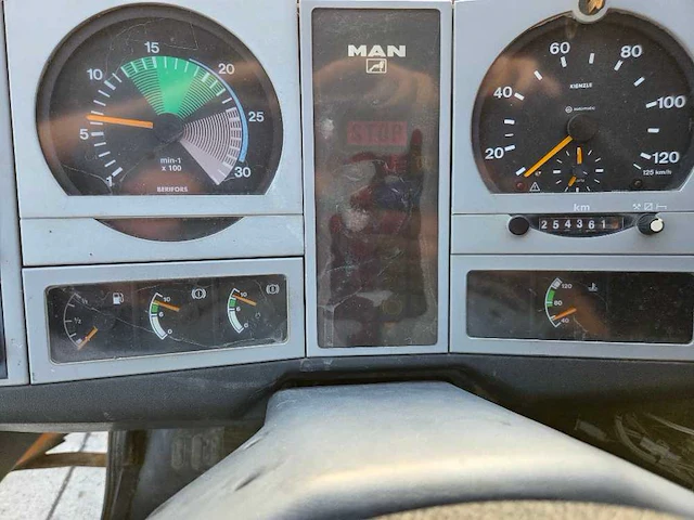 2001 man le 160 c kipper (l2000) – mechanische inspuiting - afbeelding 15 van  19