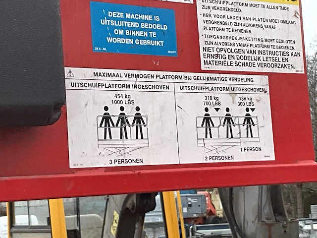 2001 manitou 100 elx - afbeelding 8 van  18