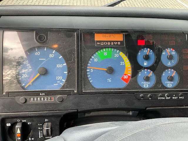 2001 mercedes benz atego 1325 brandweerwagen pomp vrachtwagen - afbeelding 2 van  26