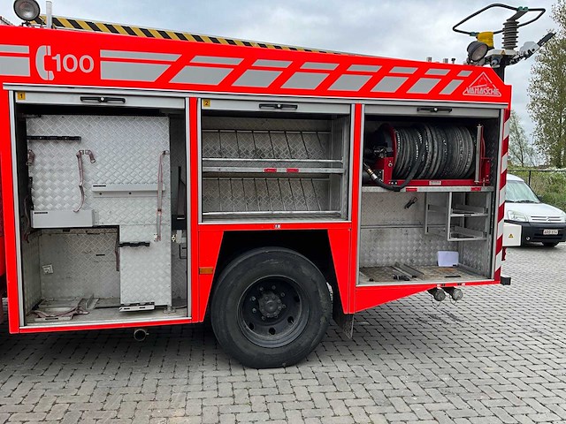 2001 mercedes benz atego 1325 brandweerwagen pomp vrachtwagen - afbeelding 7 van  26