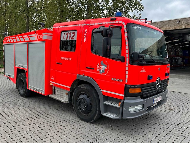 2001 mercedes benz atego 1325 brandweerwagen pomp vrachtwagen - afbeelding 20 van  26