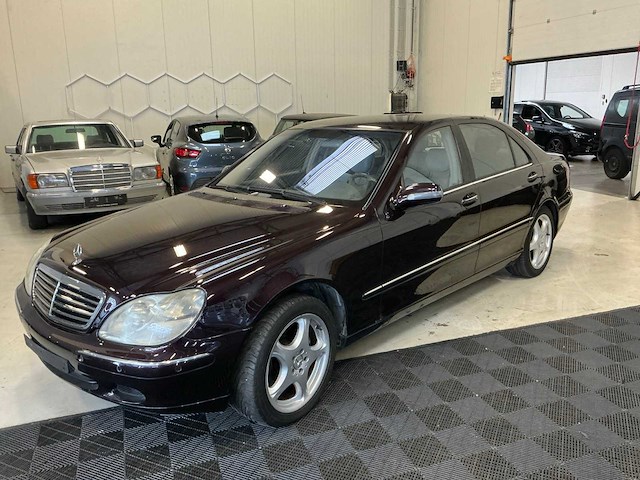 2001 mercedes-benz s-klasse s500 personenauto - afbeelding 1 van  26
