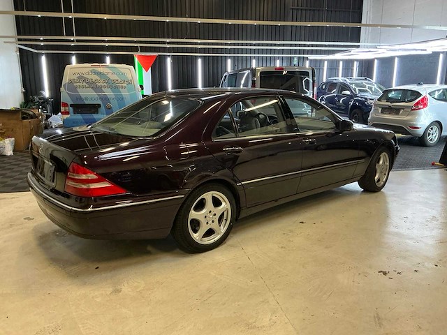 2001 mercedes-benz s-klasse s500 personenauto - afbeelding 22 van  26