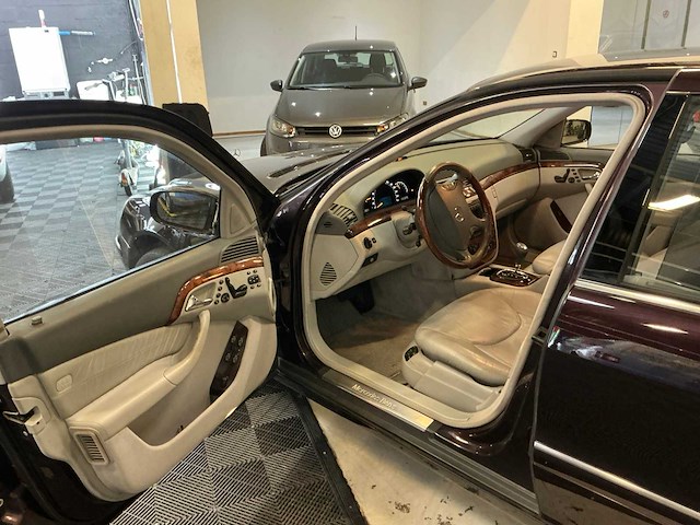 2001 mercedes-benz s-klasse s500 personenauto - afbeelding 26 van  26