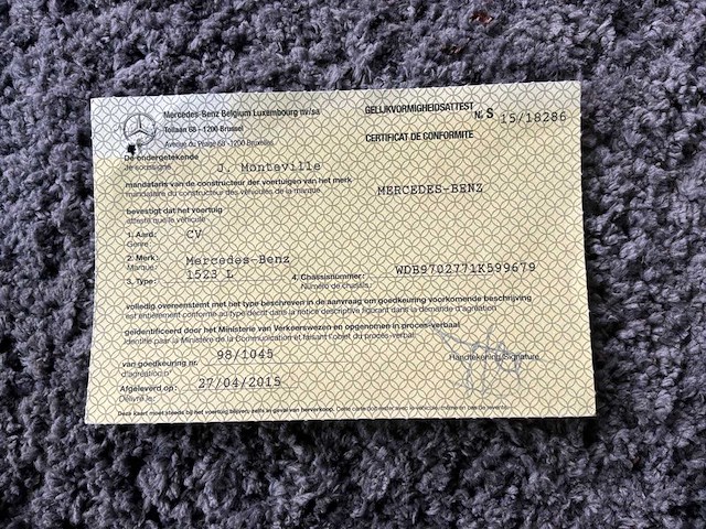 2001 mercedes takelwagen - afbeelding 36 van  47