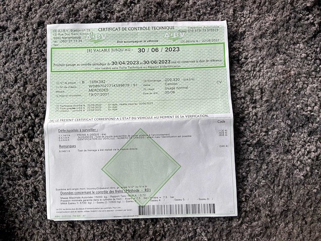 2001 mercedes takelwagen - afbeelding 39 van  47