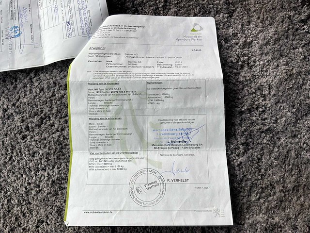 2001 mercedes takelwagen - afbeelding 42 van  47