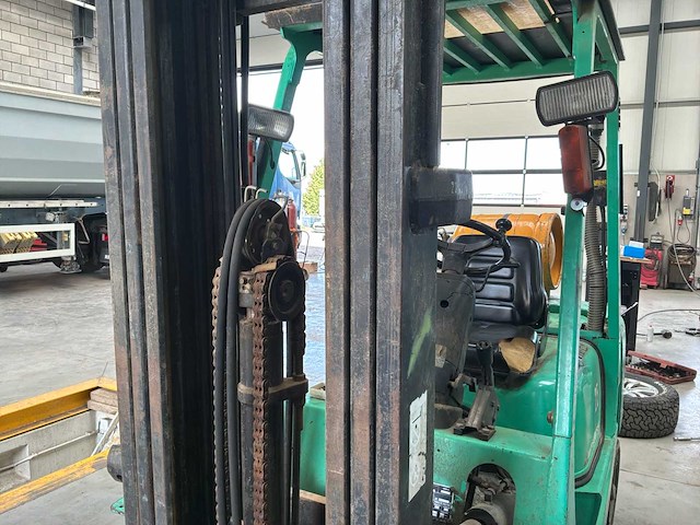 2001 mitsubishi 25 telehandler - afbeelding 5 van  14