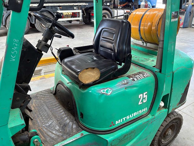 2001 mitsubishi 25 telehandler - afbeelding 14 van  14