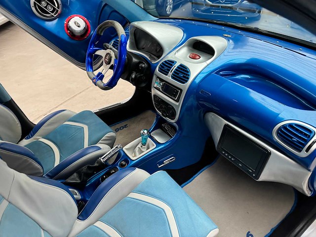 2001 peugeot 206 tuning - afbeelding 7 van  19