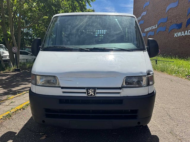 2001 peugeot boxer - open laadbak - dubbele cabine - afbeelding 3 van  14