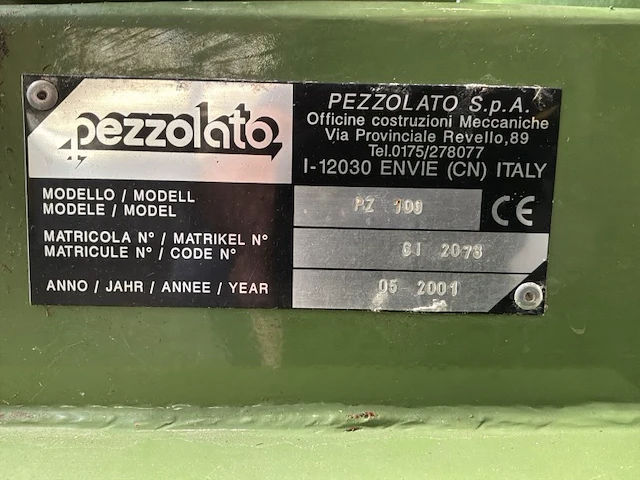 2001 pezzolato pz100 houthakselaar - afbeelding 4 van  12
