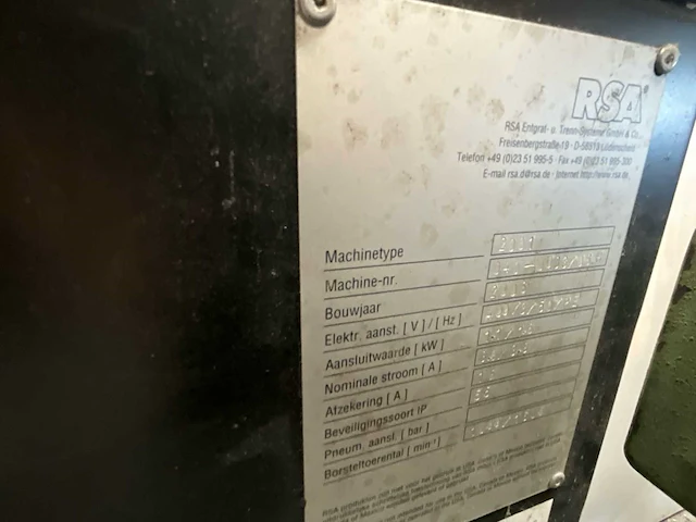 2001 rsa rasamat ontbraamtrommel - afbeelding 10 van  10