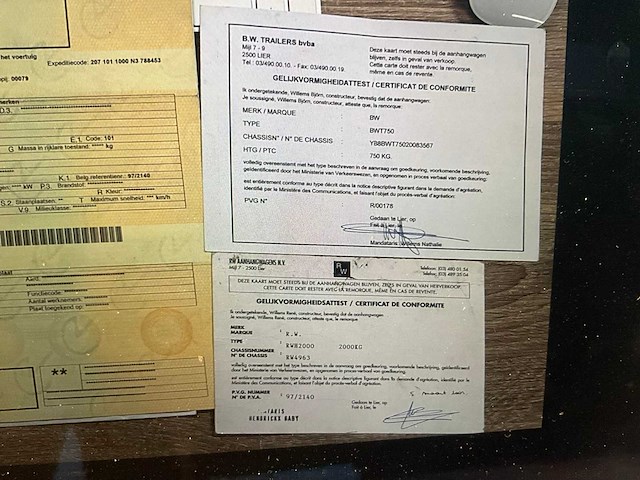 2001 rw rwh2000 aanhangwagen - afbeelding 8 van  16