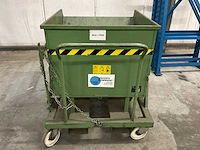 2001 sall (lenaerts- blommaert) lt450 silo-/kiepcontainer (2x) - afbeelding 2 van  13