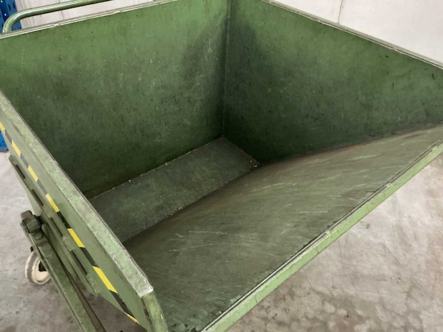 2001 sall (lenaerts- blommaert) lt450 silo-/kiepcontainer (2x) - afbeelding 4 van  13