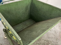 2001 sall (lenaerts- blommaert) lt450 silo-/kiepcontainer (2x) - afbeelding 4 van  13