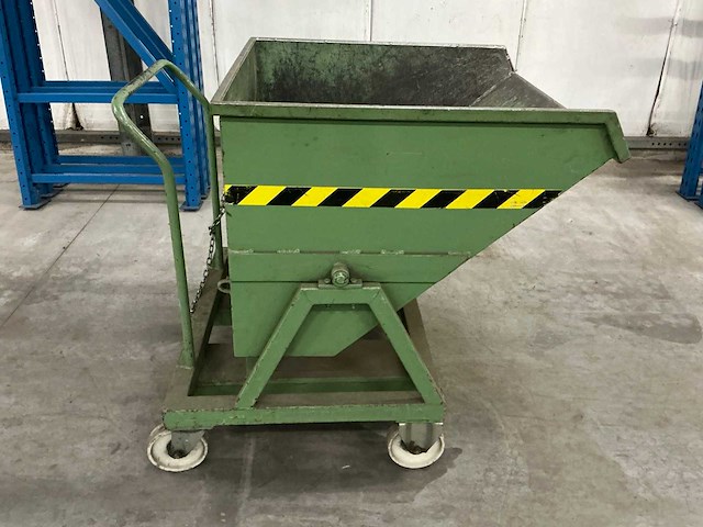 2001 sall (lenaerts- blommaert) lt450 silo-/kiepcontainer (2x) - afbeelding 6 van  13