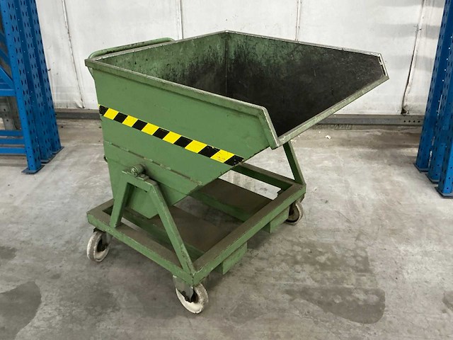 2001 sall (lenaerts- blommaert) lt450 silo-/kiepcontainer (2x) - afbeelding 9 van  13