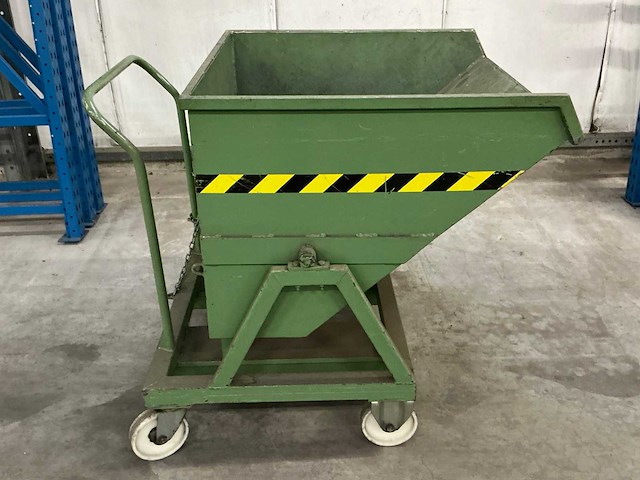 2001 sall (lenaerts- blommaert) lt450 silo-/kiepcontainer (2x) - afbeelding 12 van  13