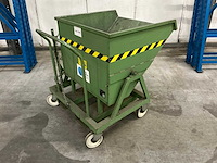 2001 sall (lenaerts- blommaert) lt450 silo-/kiepcontainer (2x) - afbeelding 13 van  13