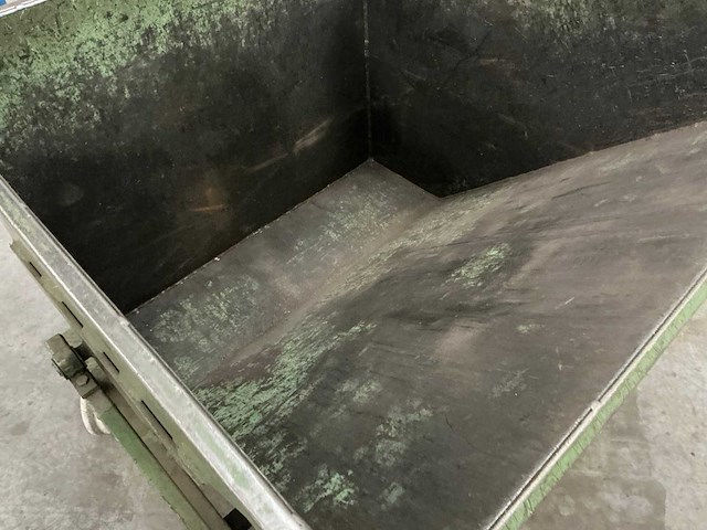 2001 sall (lenaerts- blommaert) lt450 silo-/kiepcontainer - afbeelding 5 van  6