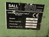 2001 sall (lenaerts- blommaert) lt450 silo-/kiepcontainer - afbeelding 6 van  6