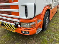 2001 scania gb4x2/6 vrachtwagen + kraan - afbeelding 8 van  47