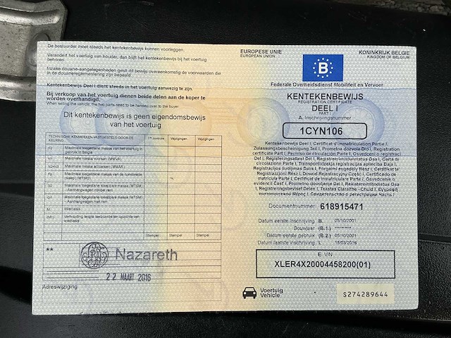 2001 scania gb4x2/6 vrachtwagen + kraan - afbeelding 35 van  47