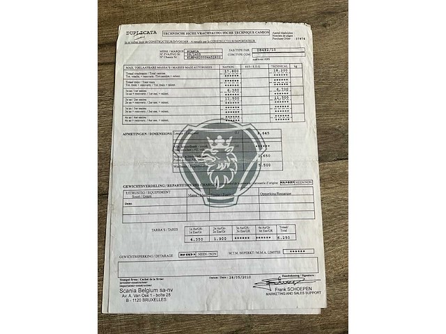 2001 scania wagentransporter - afbeelding 33 van  41