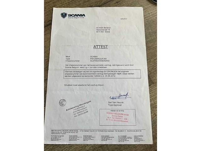 2001 scania wagentransporter - afbeelding 39 van  41