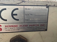 2001 sunrise iw-45k pons- knipmachine - afbeelding 5 van  13