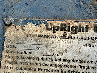 2001 upright 67350-021 schaarlift - afbeelding 4 van  10