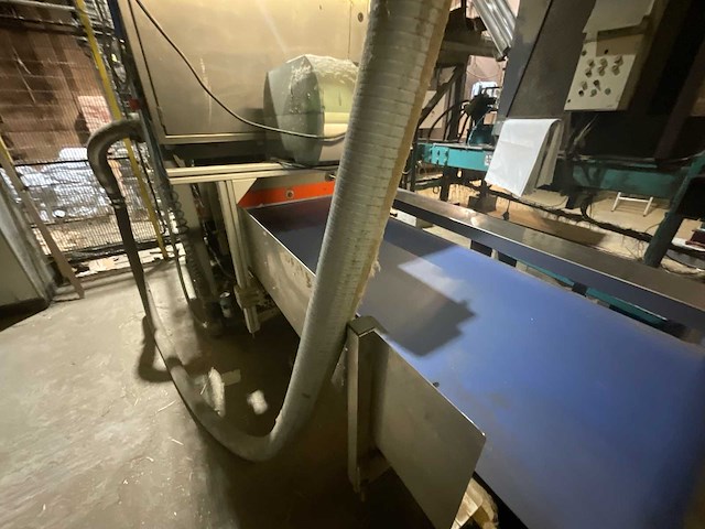 2001 valvan balling systems valvan hydraulische press + unit transvac sup jumbo mk2 hydraulische pers, compactor line en transvac unit - afbeelding 8 van  24