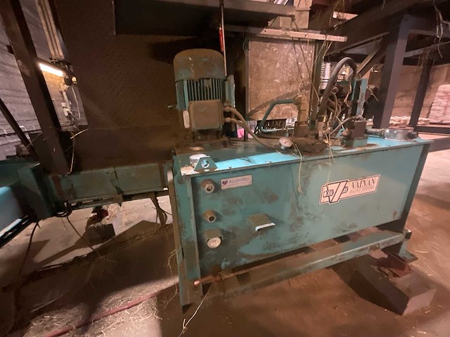 2001 valvan balling systems valvan hydraulische press + unit transvac sup jumbo mk2 hydraulische pers, compactor line en transvac unit - afbeelding 21 van  24