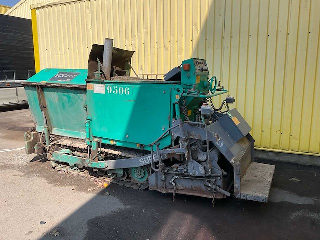 2001 vögele superboy 6-90 asfalteermachine - afbeelding 11 van  17