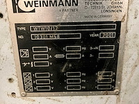2001 weinmann wtw10/12 vlindertafel/keertafel - afbeelding 11 van  13