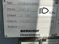 2002 - ambassador - berkhof - touringcar - afbeelding 8 van  22