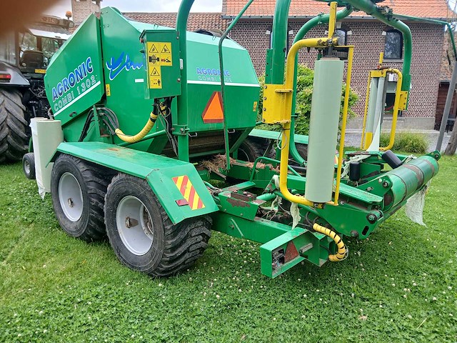 2002 agronic 1302 combi baler – robuuste combinatiepers met geïntegreerde wikkelaar - afbeelding 3 van  51