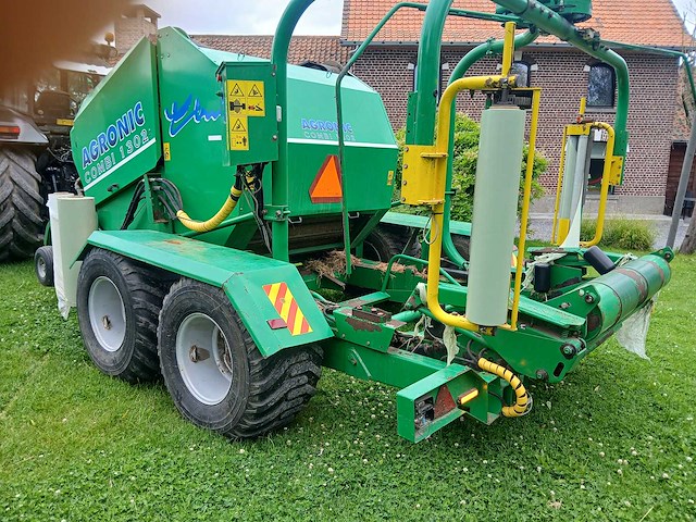 2002 agronic 1302 combi baler – robuuste combinatiepers met geïntegreerde wikkelaar - afbeelding 4 van  51