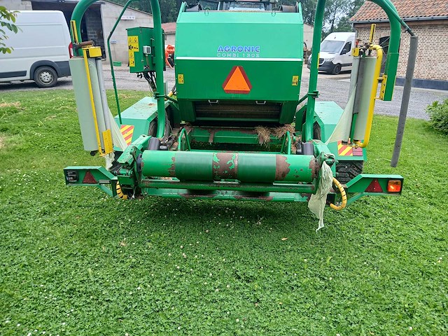 2002 agronic 1302 combi baler – robuuste combinatiepers met geïntegreerde wikkelaar - afbeelding 5 van  51