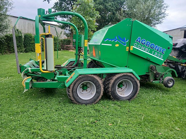 2002 agronic 1302 combi baler – robuuste combinatiepers met geïntegreerde wikkelaar - afbeelding 7 van  51