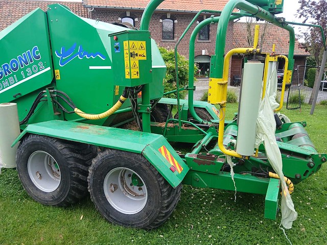 2002 agronic 1302 combi baler – robuuste combinatiepers met geïntegreerde wikkelaar - afbeelding 26 van  51