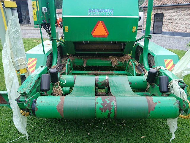 2002 agronic 1302 combi baler – robuuste combinatiepers met geïntegreerde wikkelaar - afbeelding 27 van  51