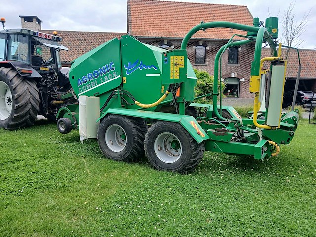 2002 agronic 1302 combi baler – robuuste combinatiepers met geïntegreerde wikkelaar - afbeelding 49 van  51