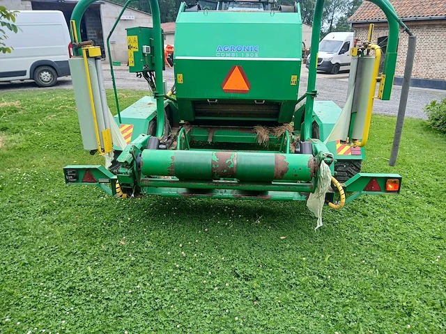 2002 agronic 1302 combi baler – robuuste combinatiepers met geïntegreerde wikkelaar - afbeelding 5 van  51