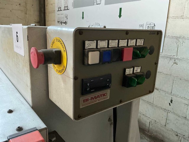2002 bi-matic starter 2.5 kantenlijmmachines - afbeelding 2 van  11